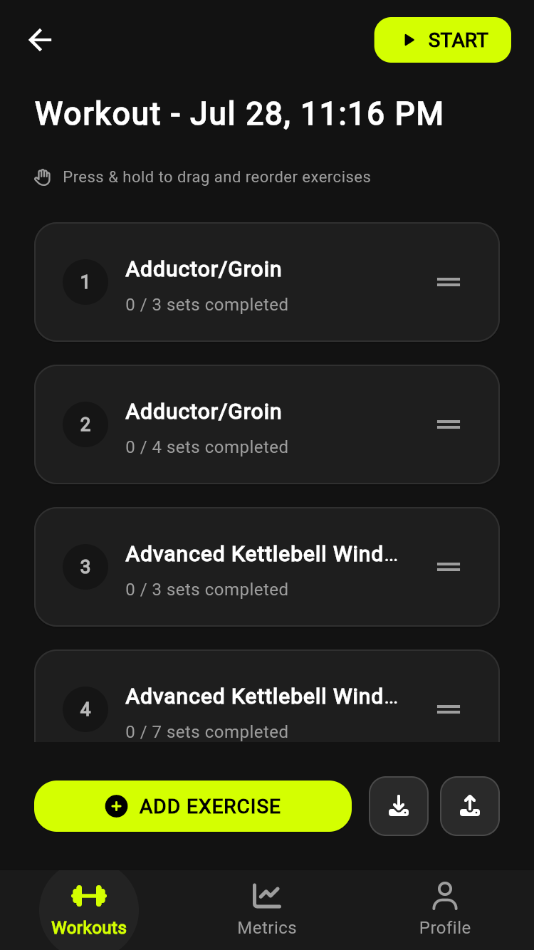 Profile Screen