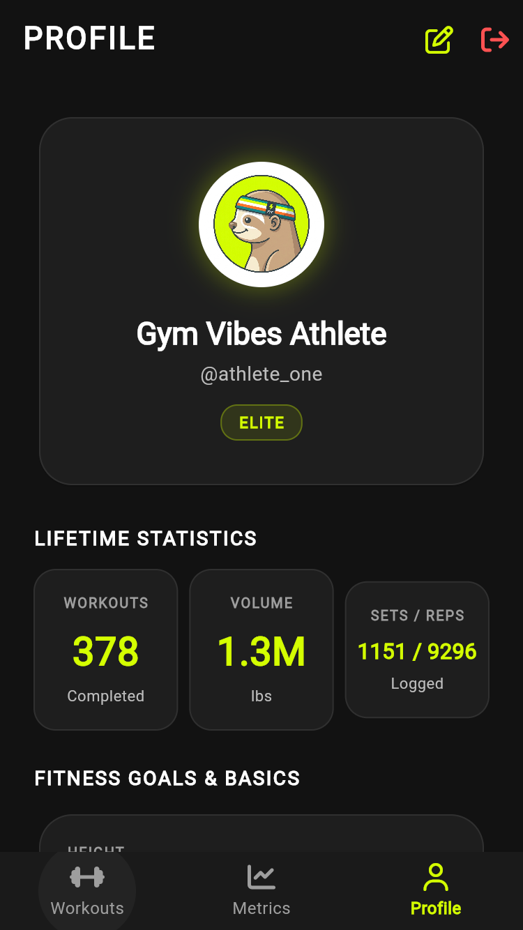 Exercise Details Screen