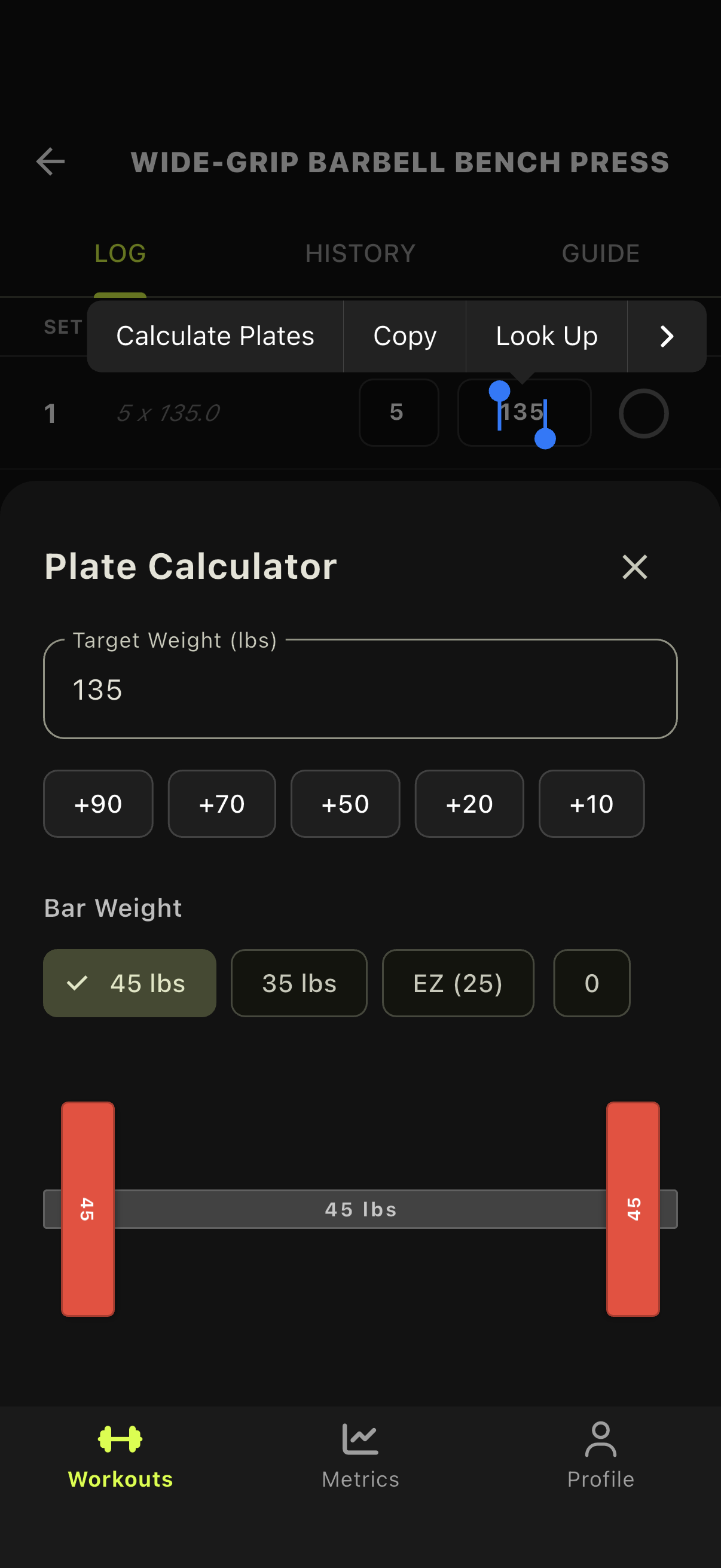 2. Visual Plate Math Appears